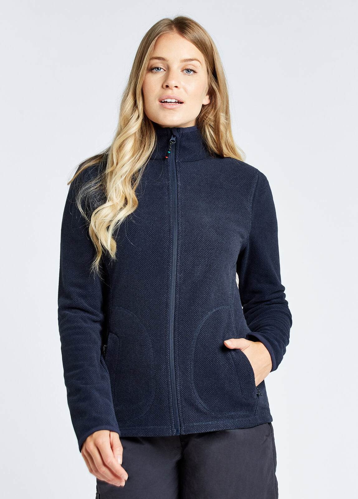 Dubarry Womens Sicily Full Zip Fleece Navy