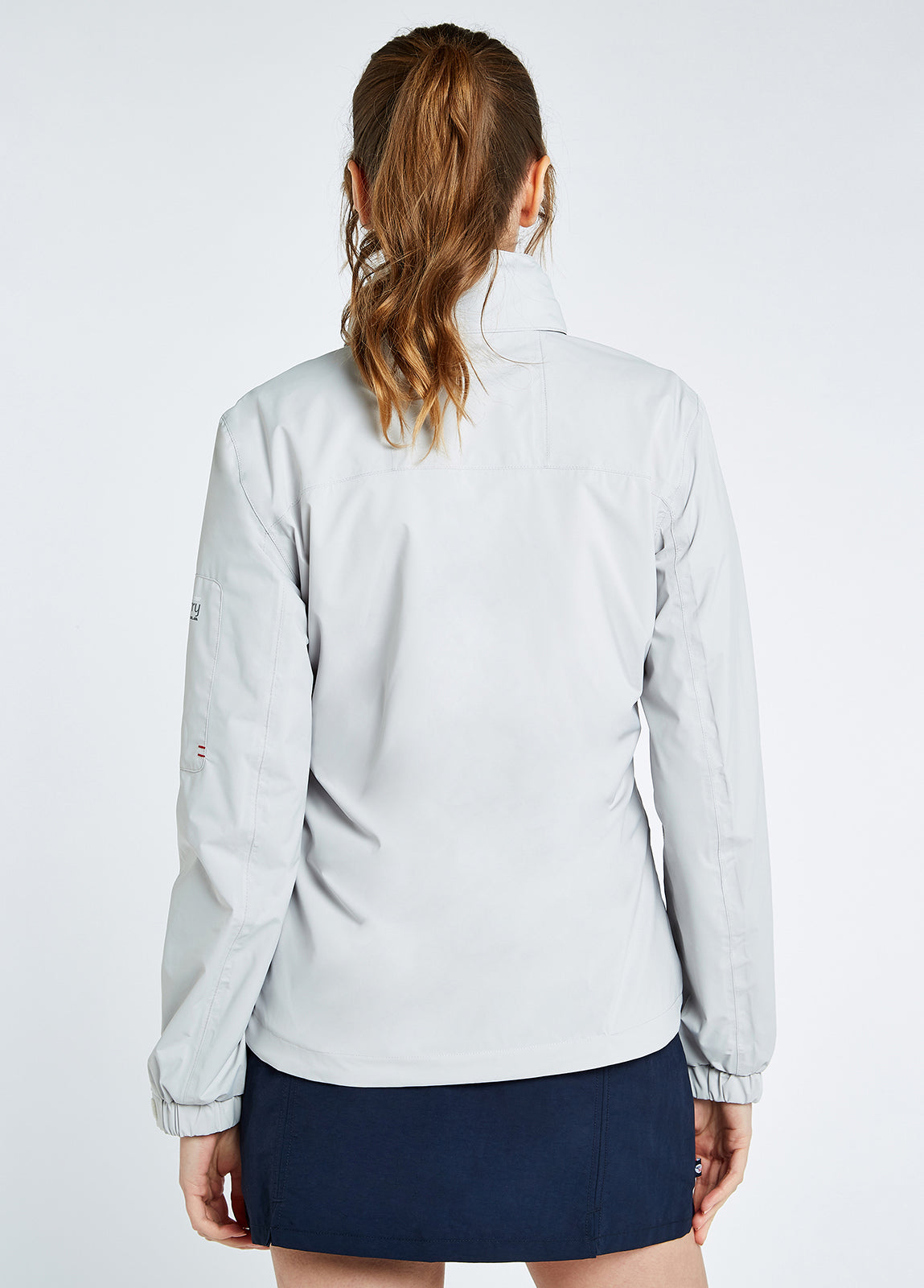 Dubarry Womens Livorno Fleece-lined Crew Jacket Platinum