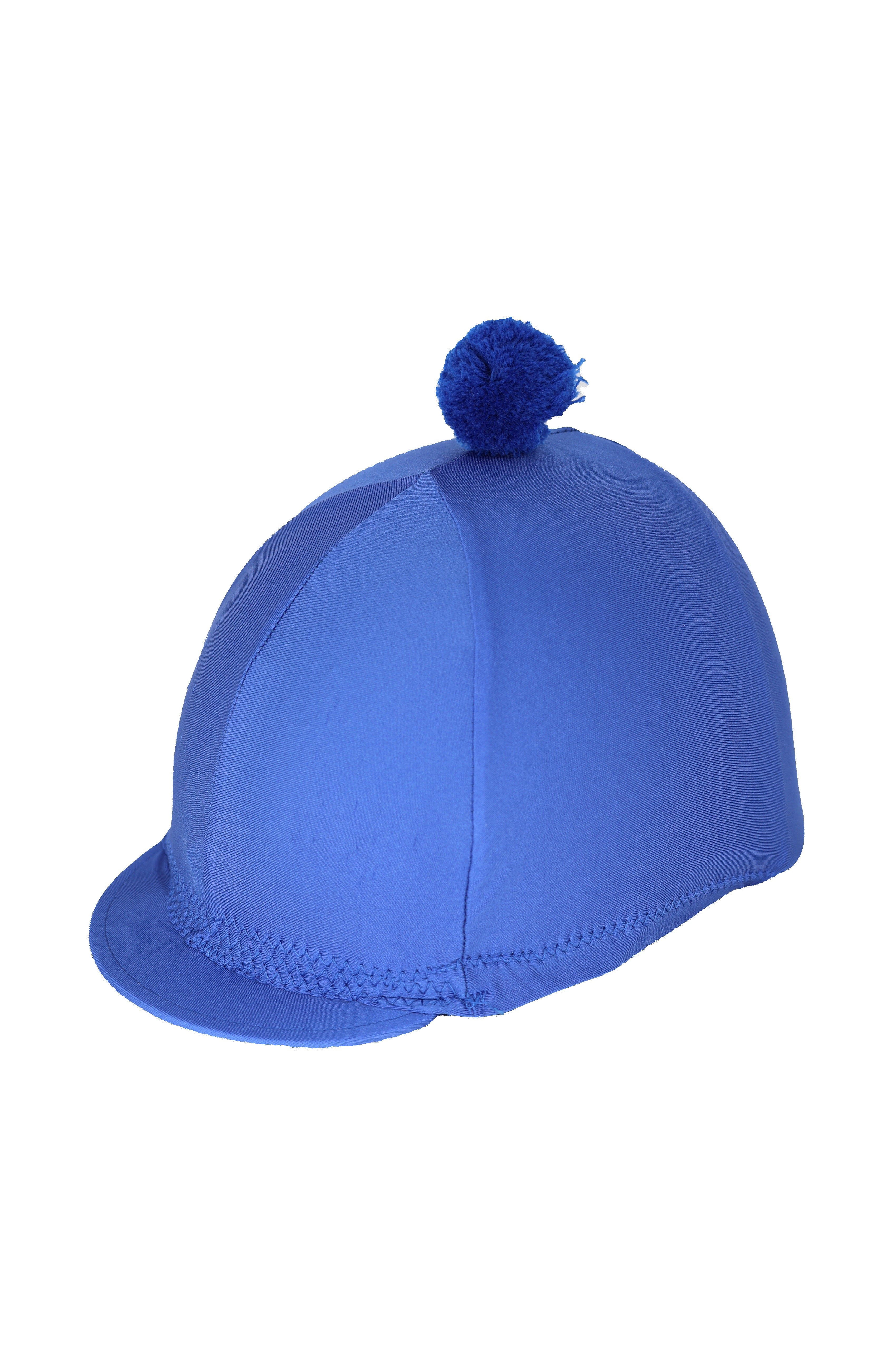 Turfmasters Lycra Hat Silk with PomPom