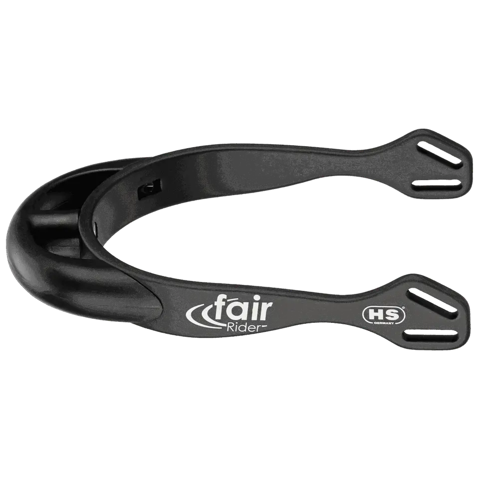 Sprenger Spurs FairRider Aluminium 20mm Rounded Neck Black