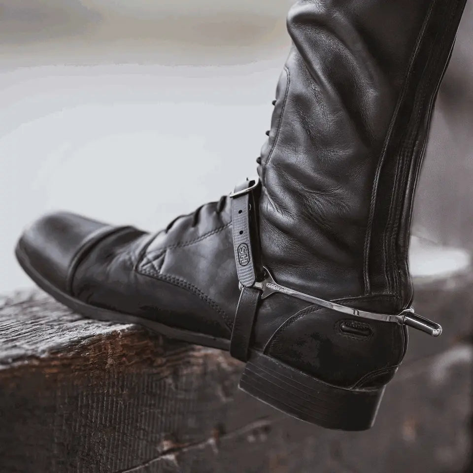 Sprenger HS Spur Straps Biothane Black 45cm