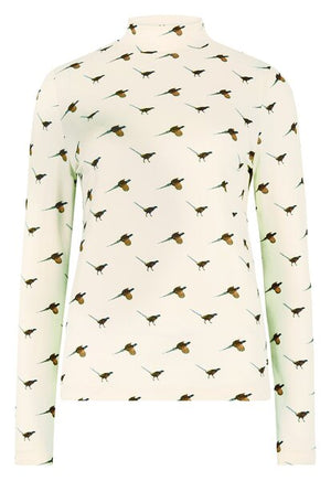 Dubarry Wmn Reynolds Neck Top Cream