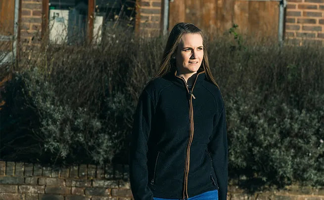 Jack Pyke Ladies Countryman Fleece Jacket Navy