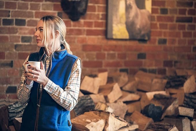 Jack Pyke Ladies Countryman Fleece Gilet Denim