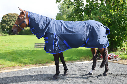 TRI Arkle Full Neck Turnout 100g Navy/Blue