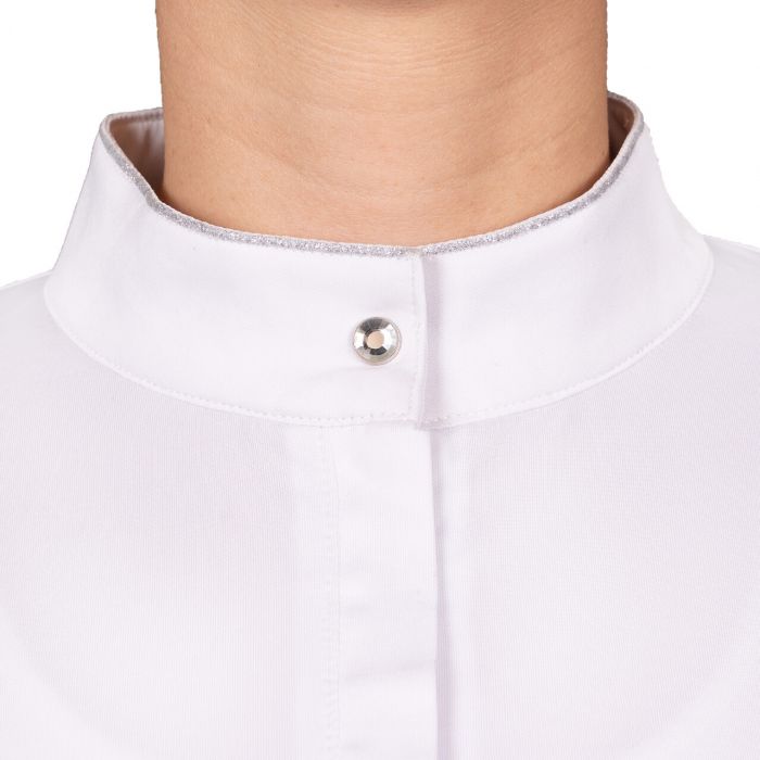 QHP Junior Zayla Competition Shirt White