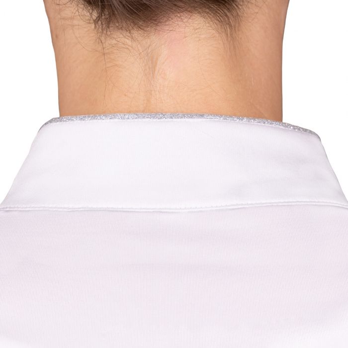 QHP Junior Zayla Competition Shirt White