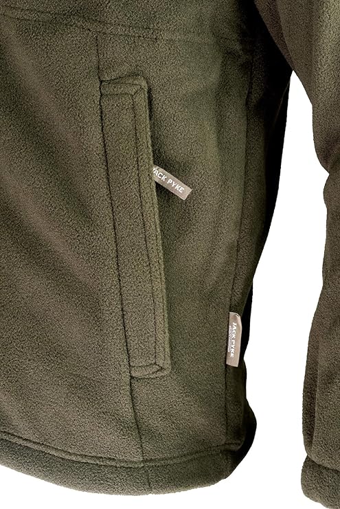 Jack Pyke Countryman Fleece Jacket Dark Olive