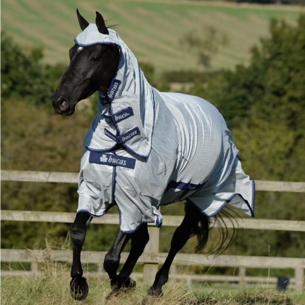 Bucas Buzz-Off X Fly Sheet Full Neck Silver
