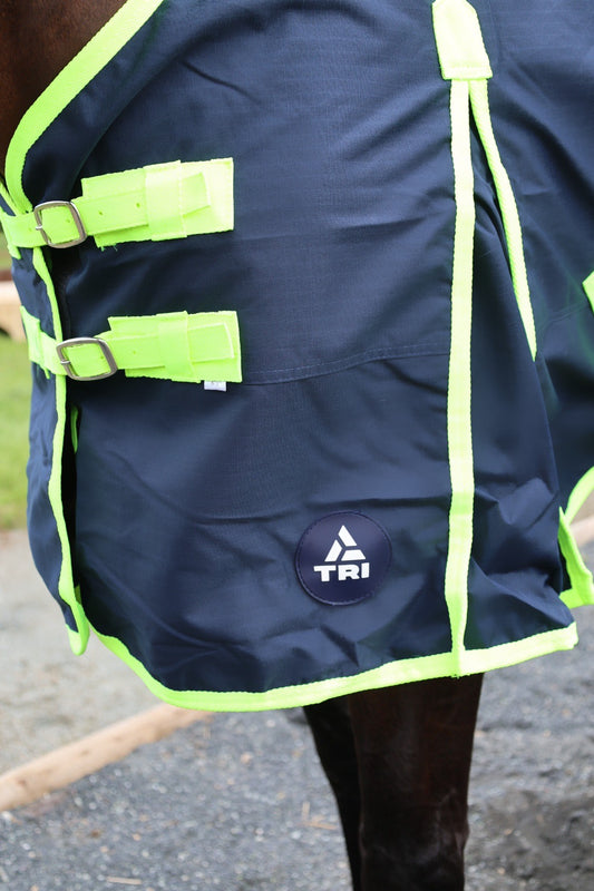 TRI Arkle Std Neck Light Weight 0gr (No Fill) Navy/Green