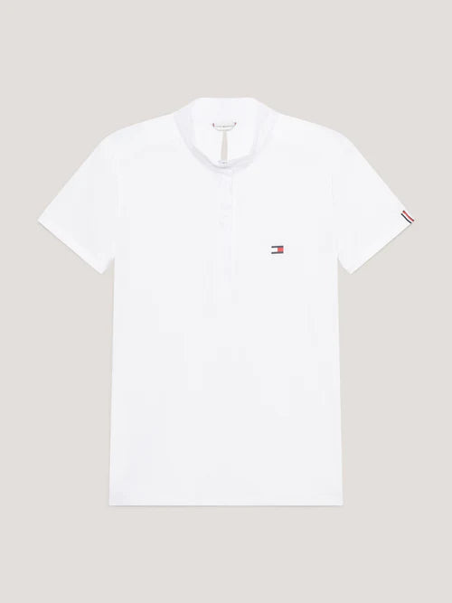 Wmn Chelsea Cooling Short Sleeve Logo Show Shirt TH Optic White