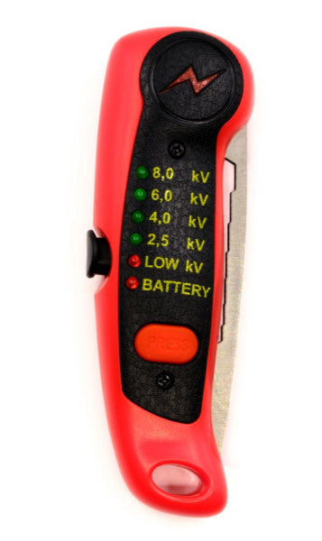 Boundary Blade Electric Fence Tester - Red — TRI Equestrian