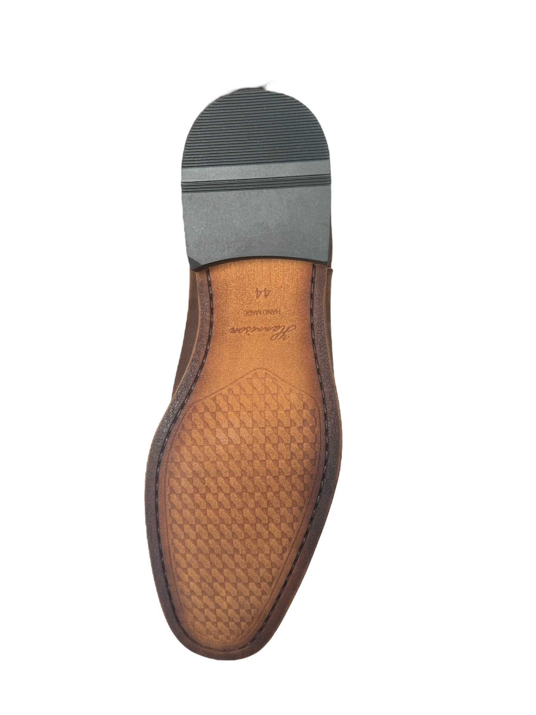 Harrison Leather Chelsea Boot (H3-311) Brown Nubuck