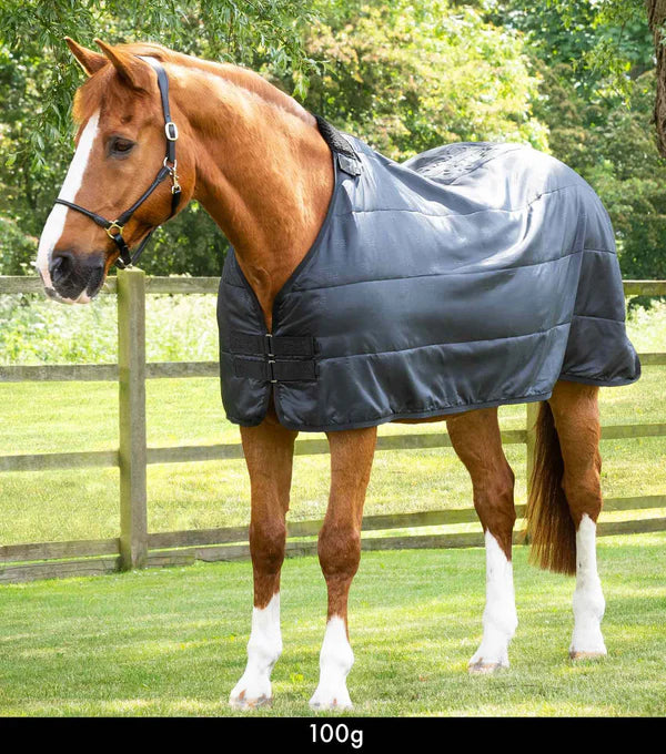 PE Horse Rug Liner 100g Black 6'3