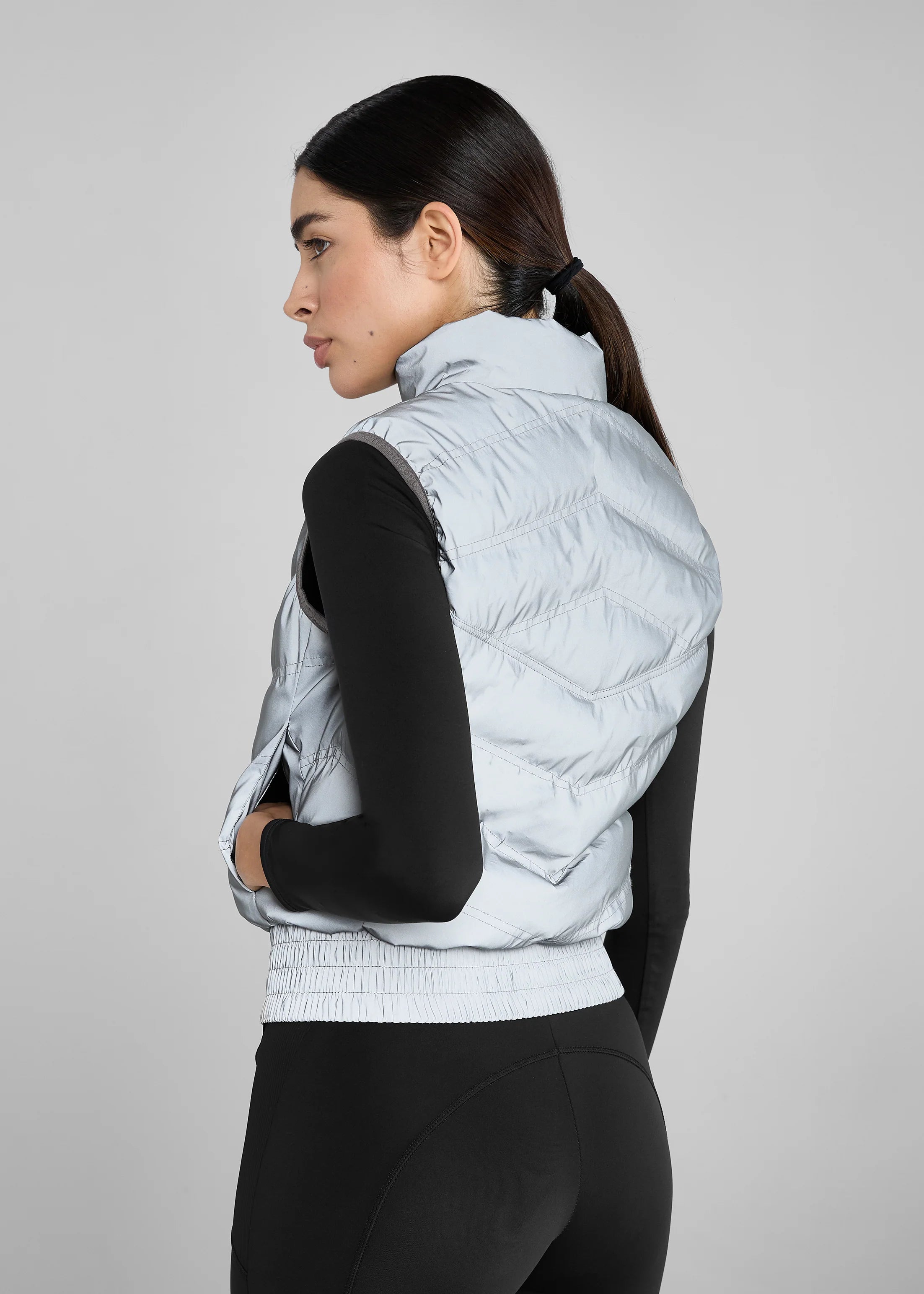 Aztec Diamond Reflective Lightweight Gilet