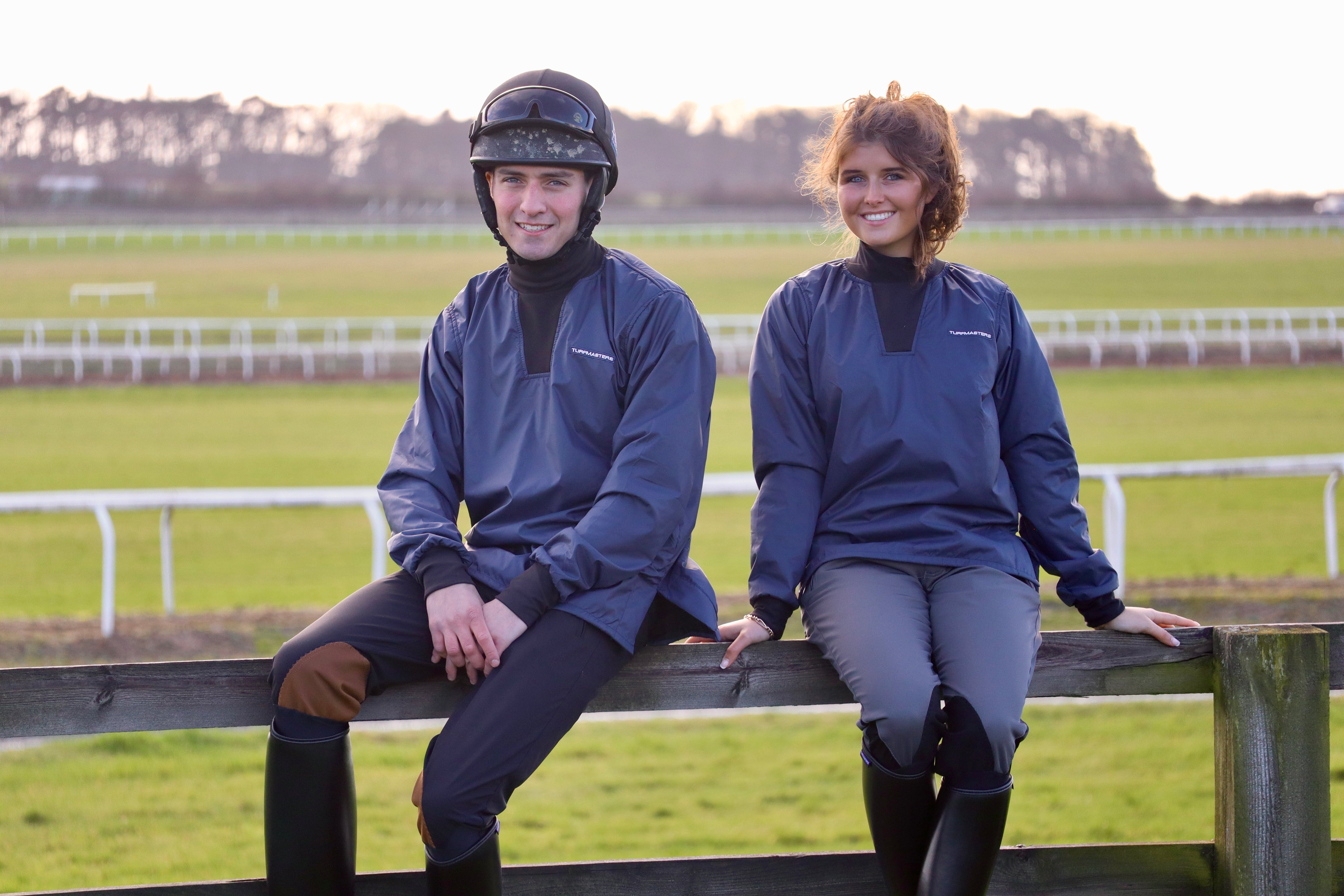 Turfmasters Exercise Jockey Breech Black/Brown