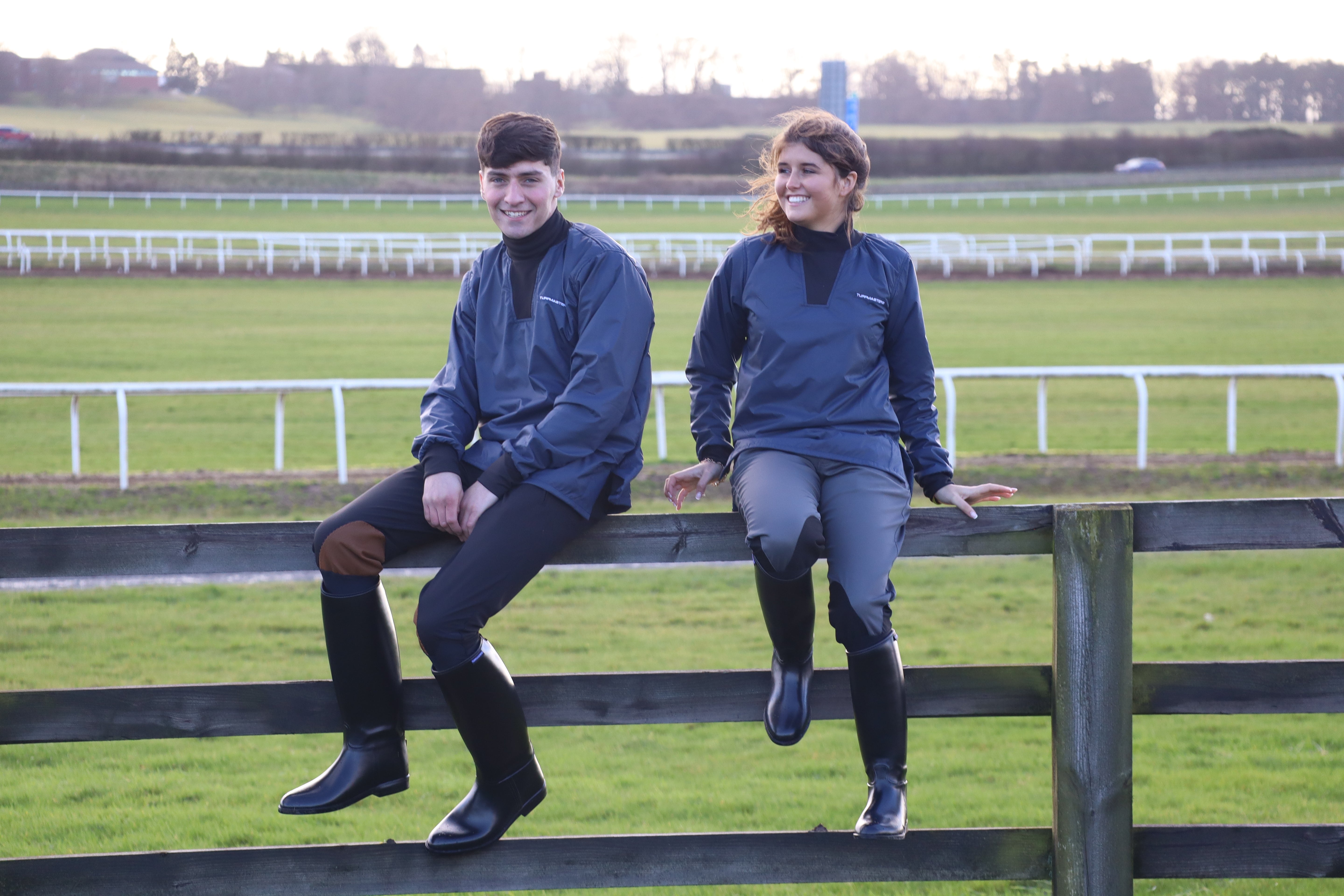 Turfmasters Exercise Jockey Breech Navy/Black