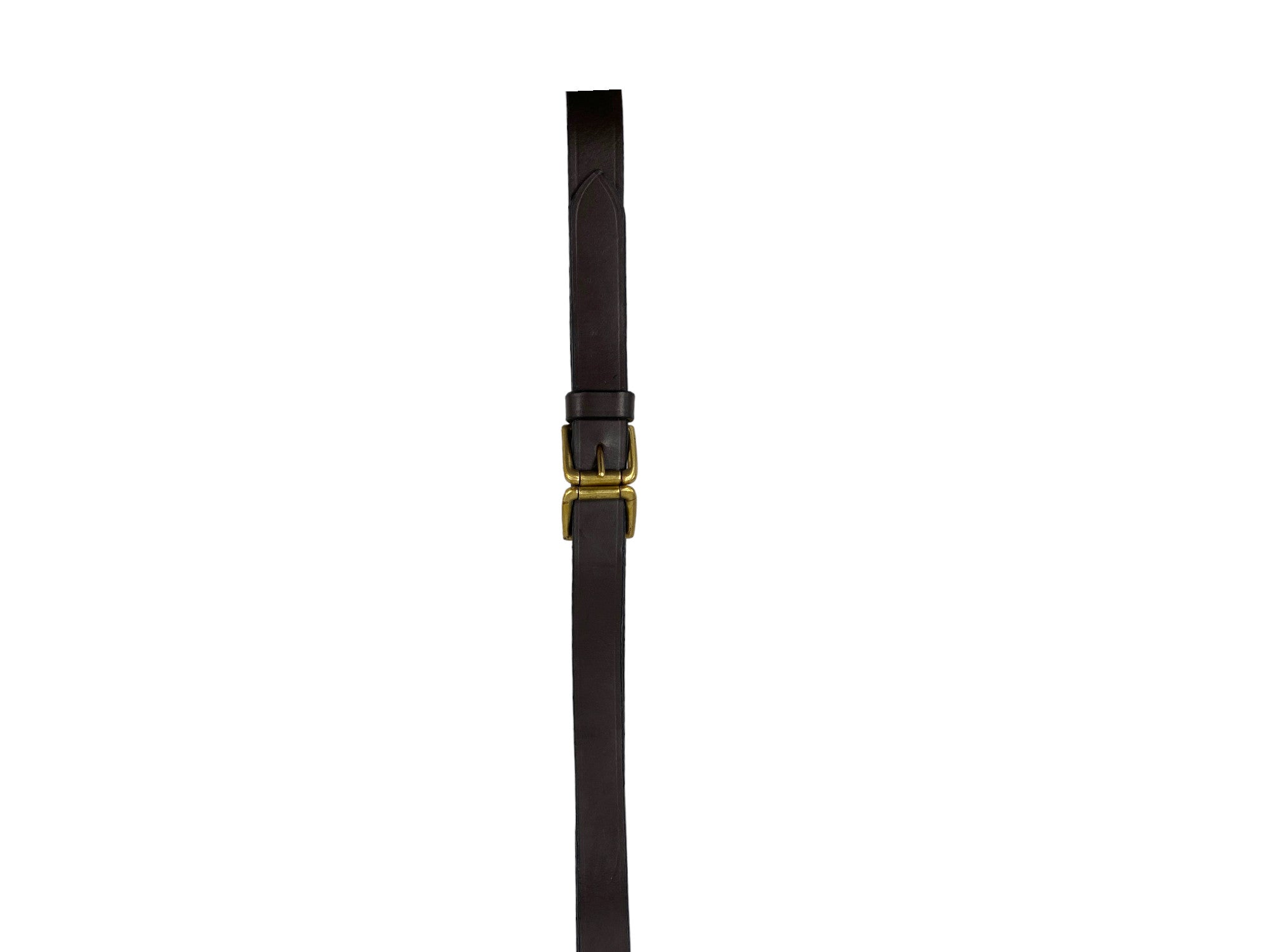 Turfmasters Leather Butterfly Lead Rein Brown