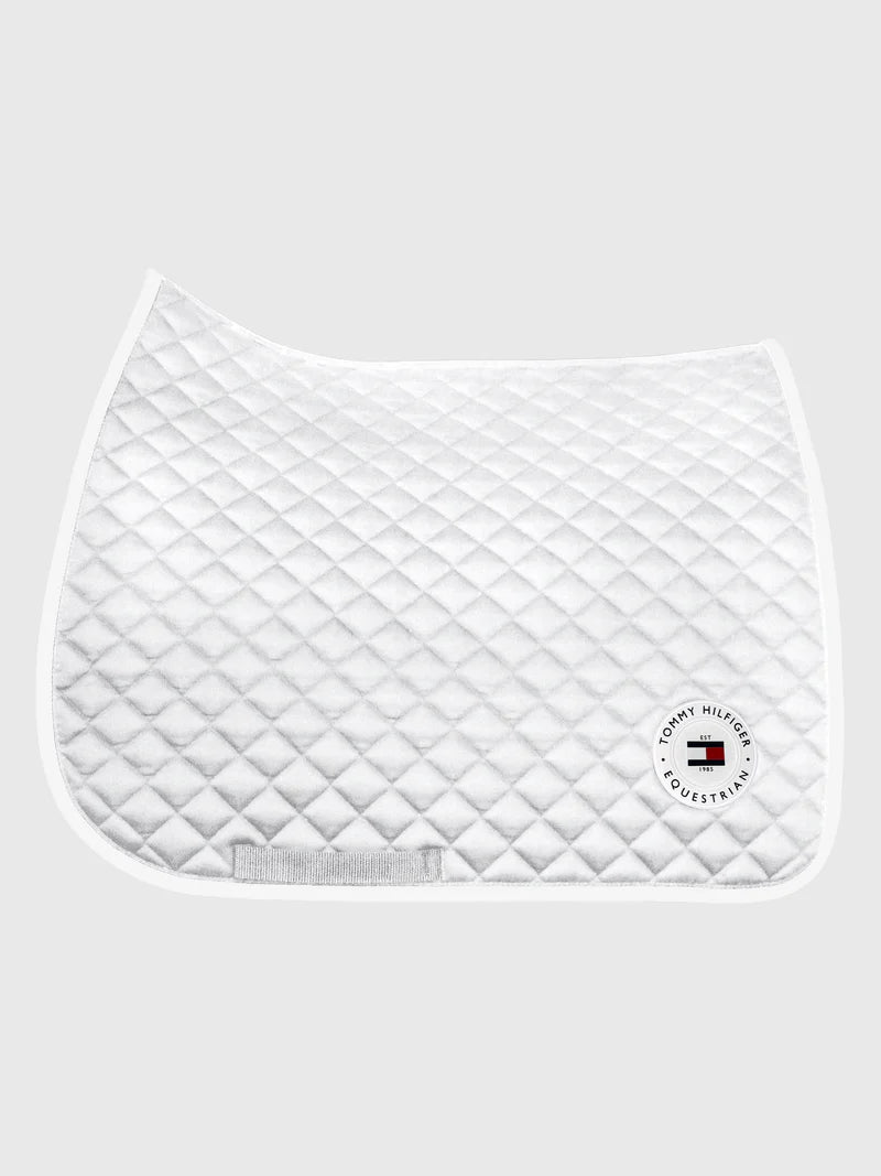 TH Global Waffle Jumping Saddle Pad White