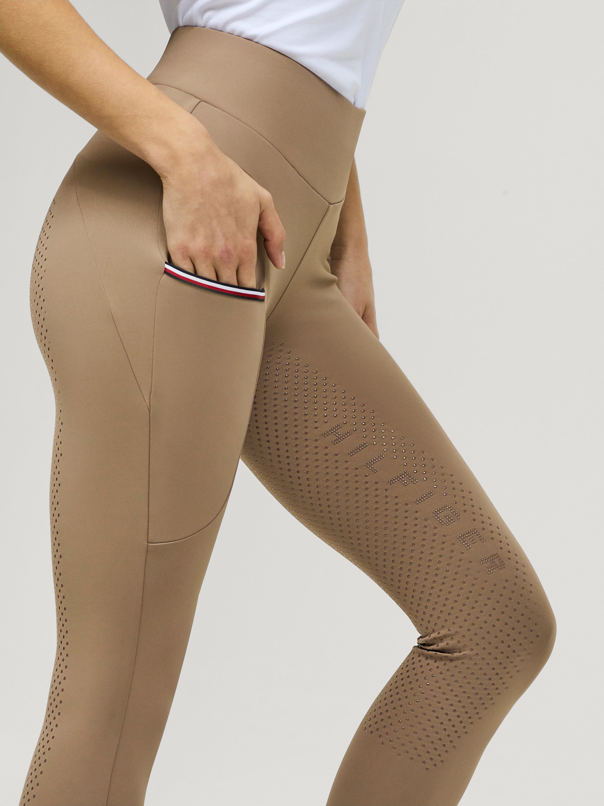 TH Wmn Elmira All-Year Full Grip Leggings Fossil
