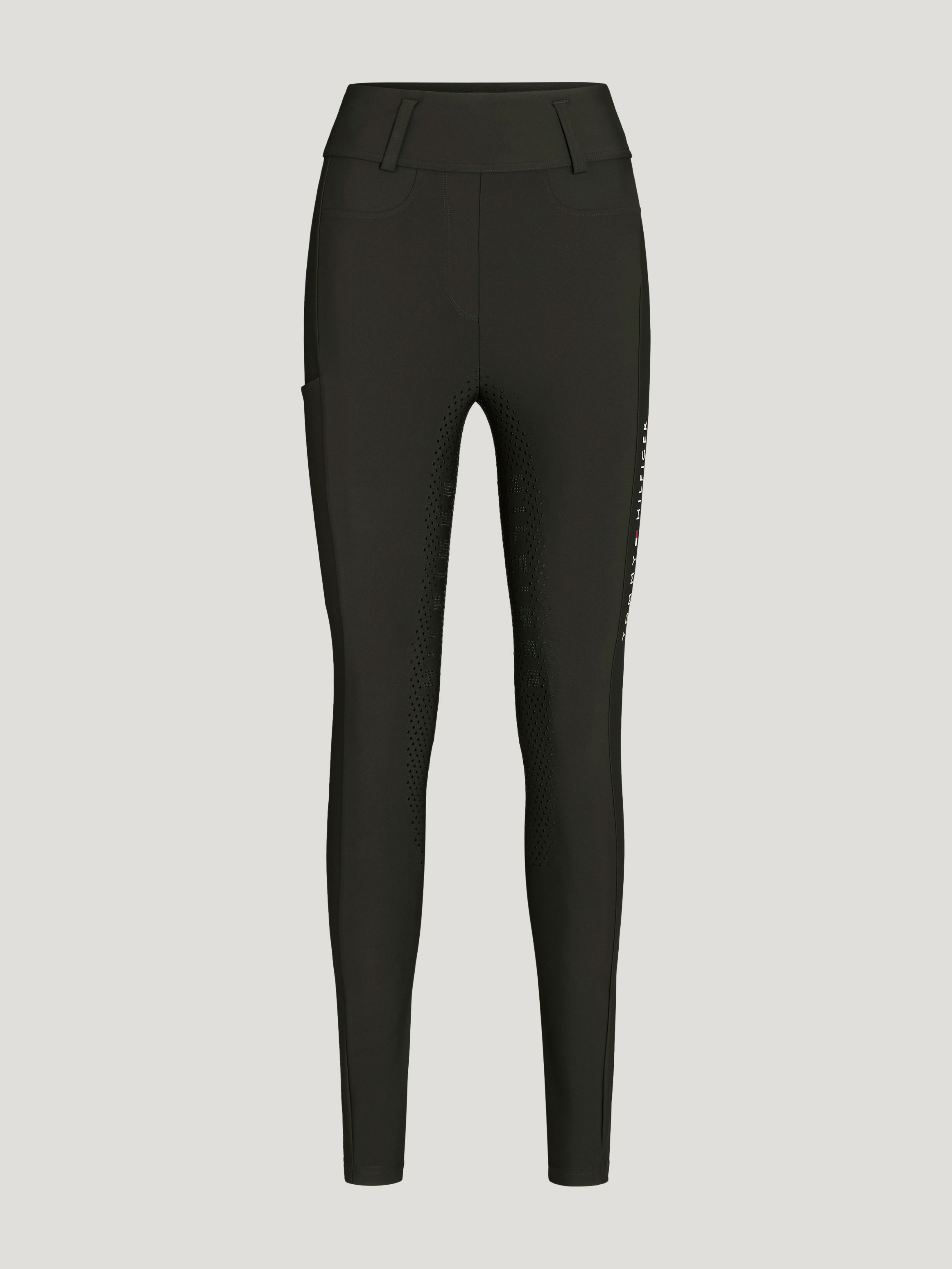 TH Wmn Highland Hybrid Full Grip Breeches Pine