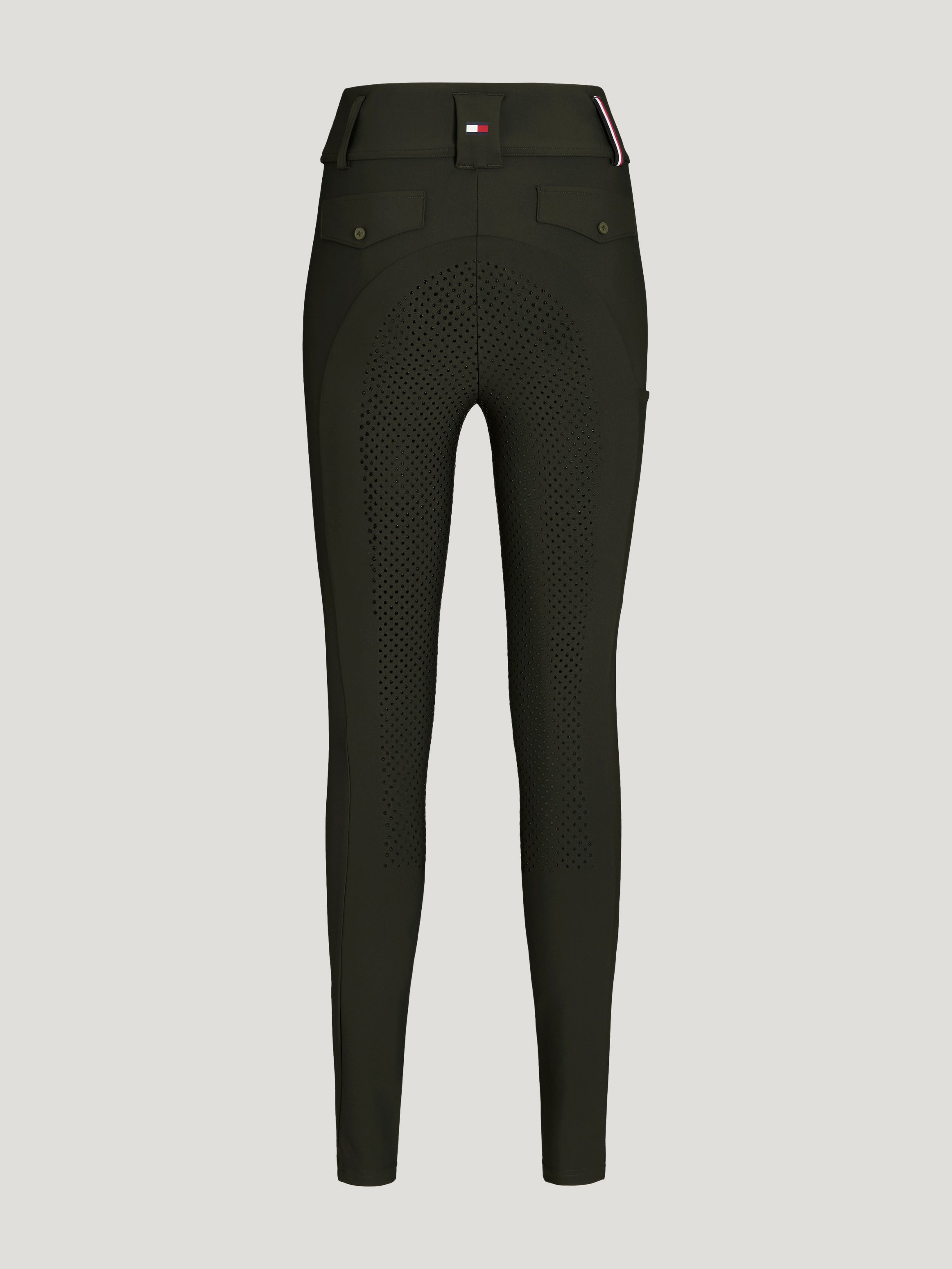 TH Wmn Highland Hybrid Full Grip Breeches Pine