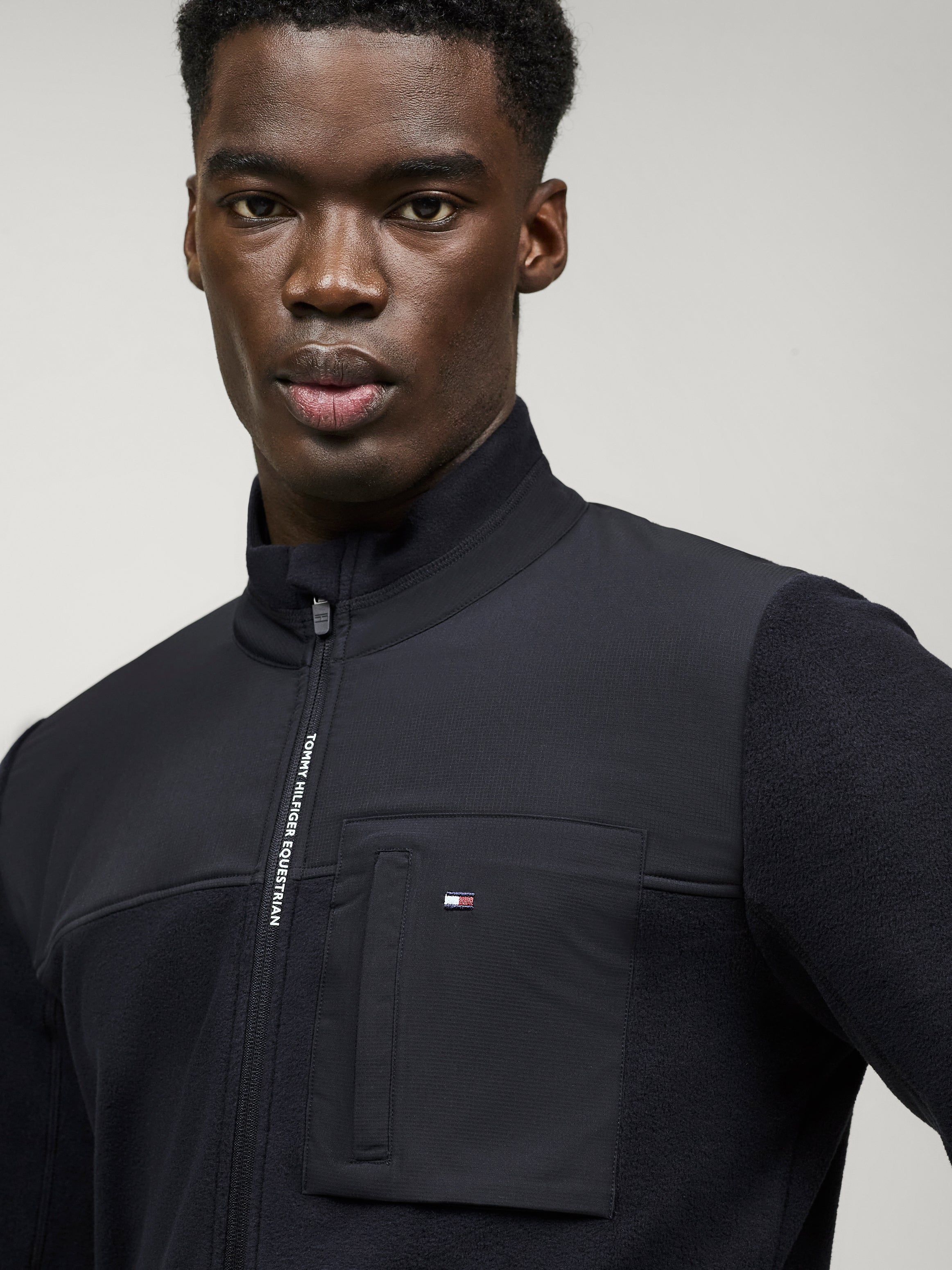 TH Mens Woodstock Fleece Jacket Desert Sky