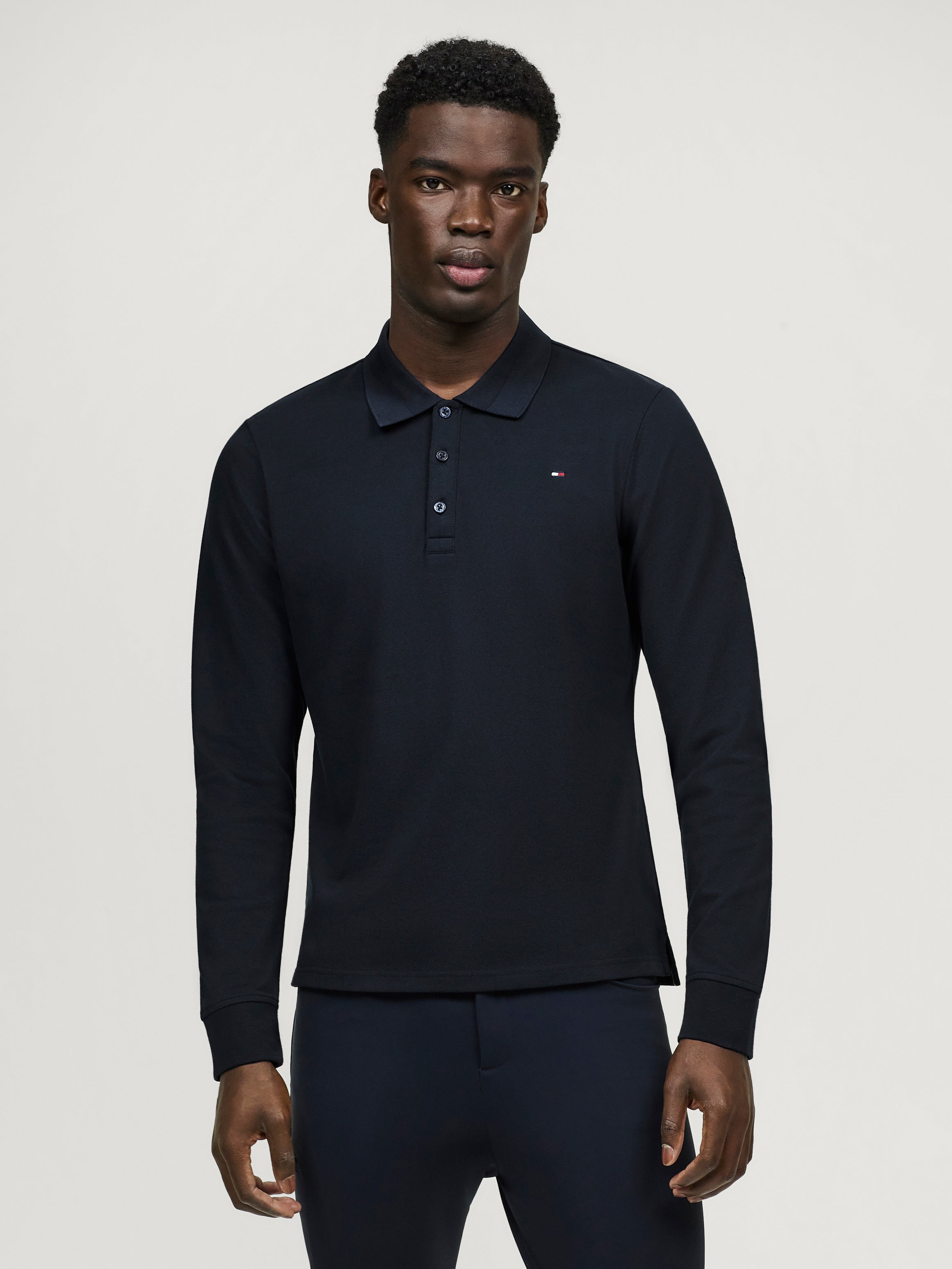 TH Mens Erwin Long Sleeve Polo