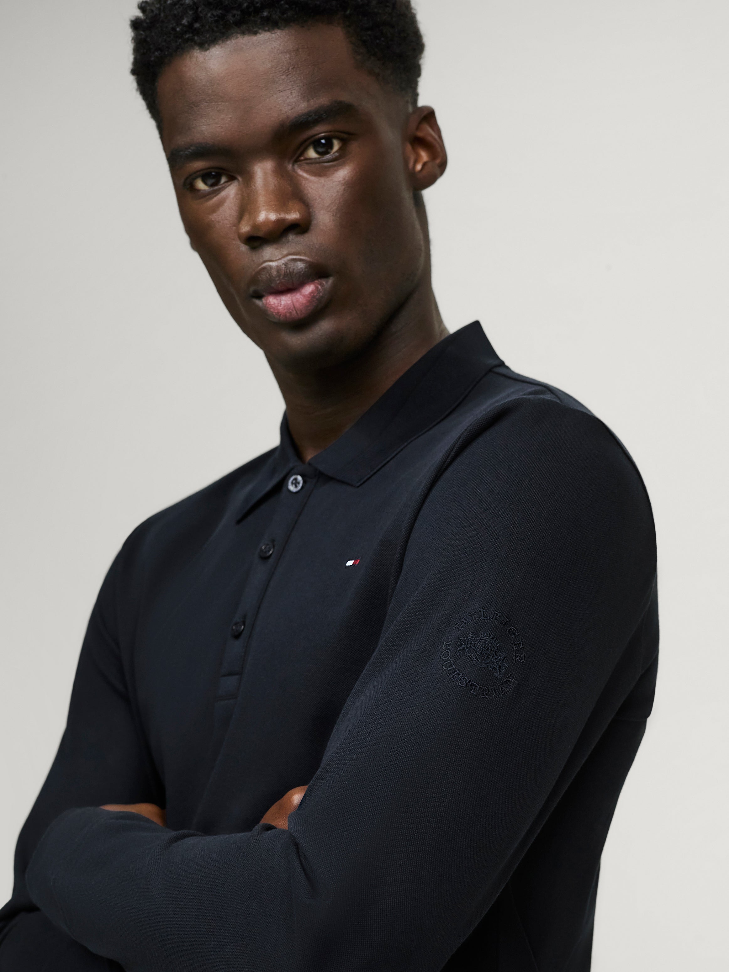 TH Mens Erwin Long Sleeve Polo