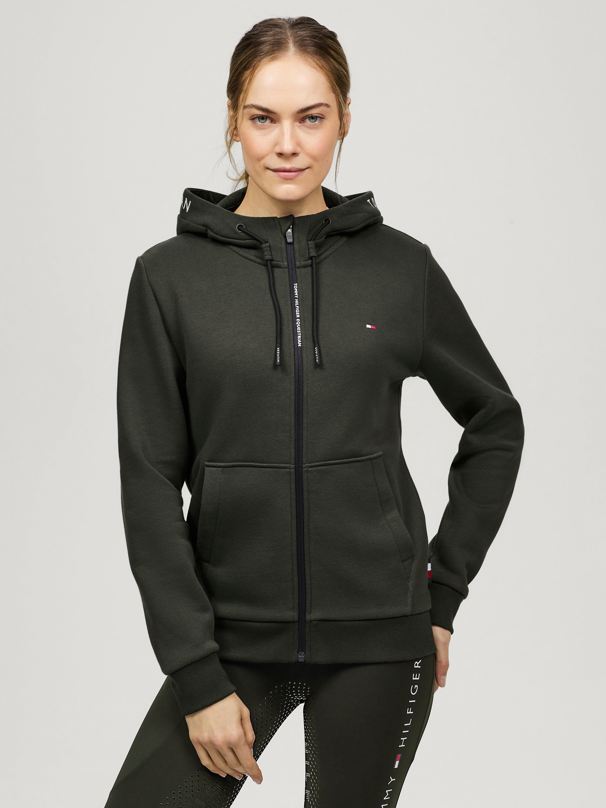 TH Union Zip-Up Hoodie Pine