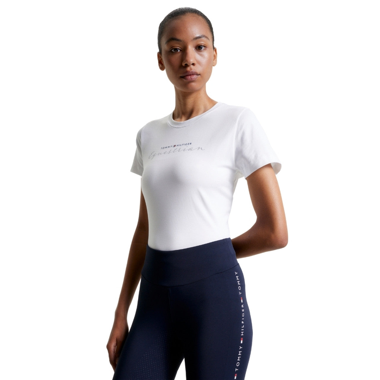 TH Wmn Brooklyn Short Sleeve Graphic T-Shirt TH Optic White