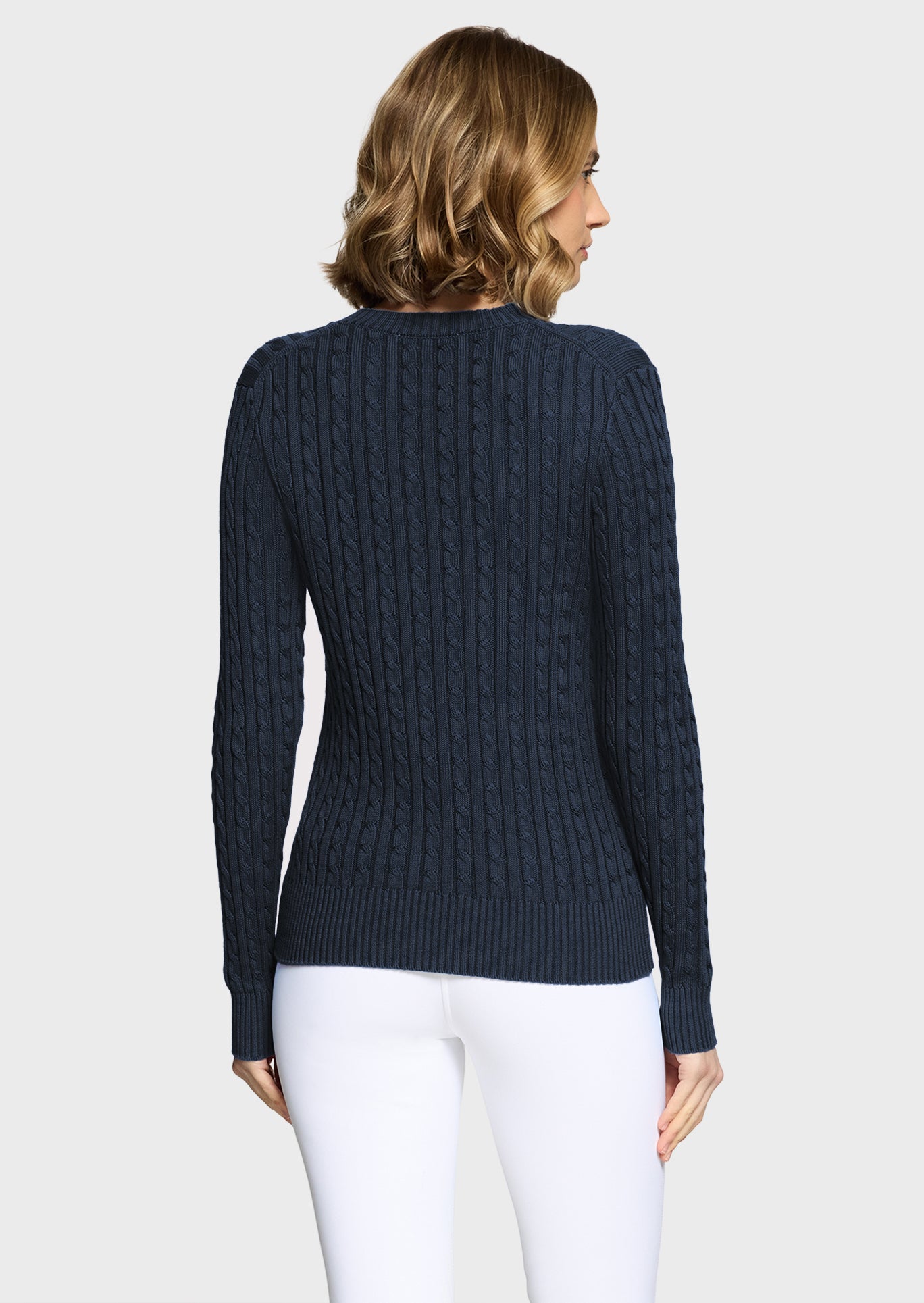 Samshield Lisa Twisted Knitwear Navy