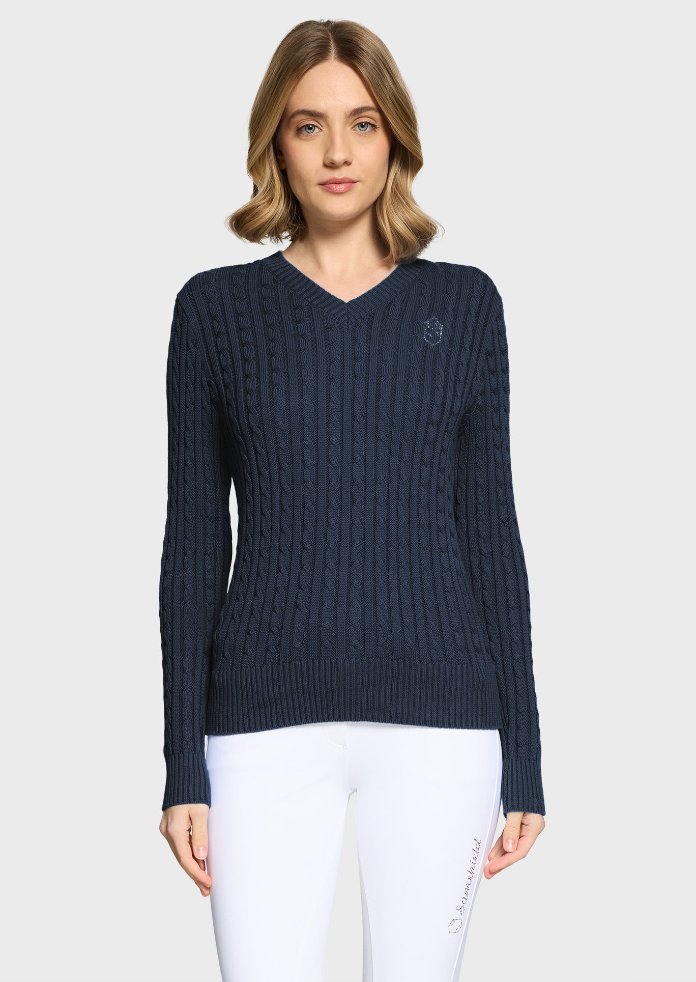 Samshield Lisa Twisted Knitwear Navy
