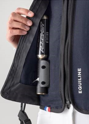 Equiline Unisex Air Vest Navy