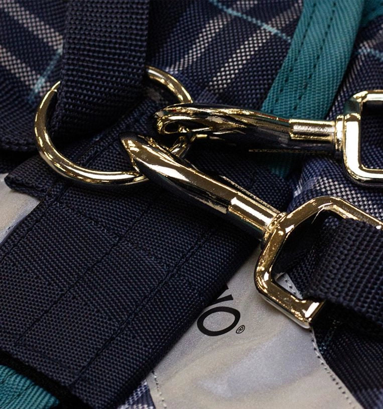 Rhino Plus Turnout Med VL 250g Navy/Grey/Blue