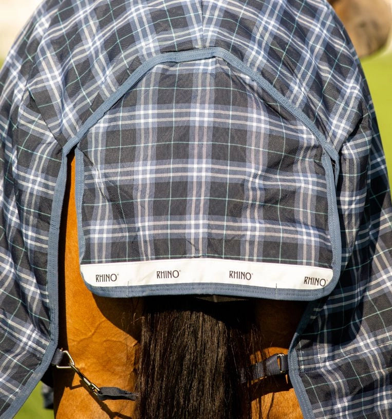 Rhino Plus Turnout Hvy VL 450g Navy/Grey/Blue