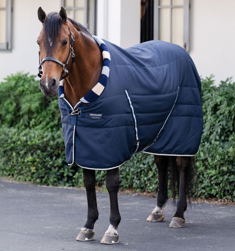 Horseware Newmarket Cosy Stable Rug 200g Navy 5'9