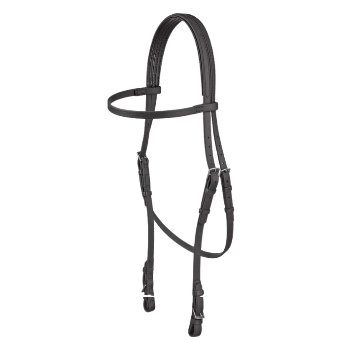 Turfmasters Biothane Excercise Bridle - Black