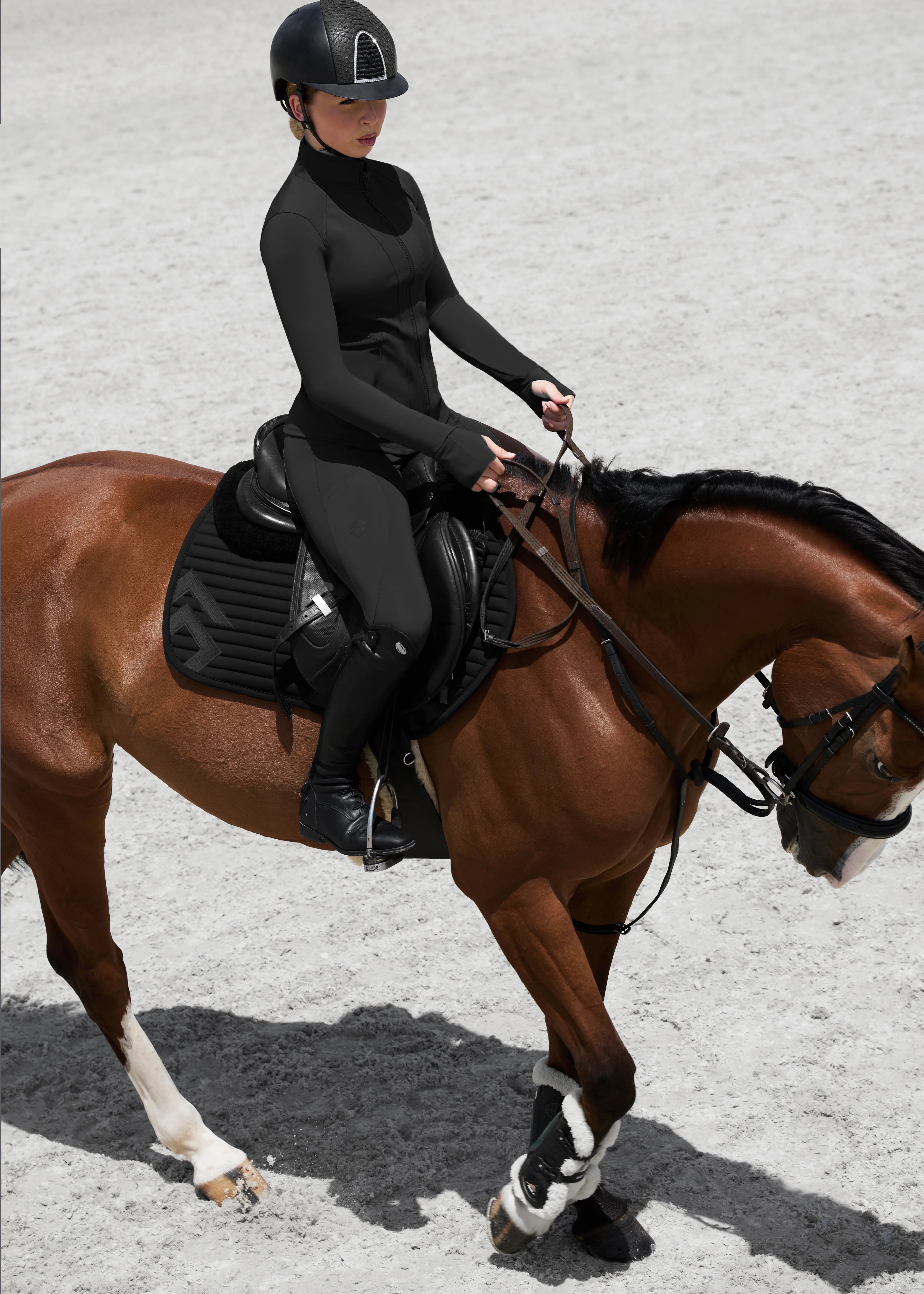 Aztec Diamond Jumping Core Saddle Pad