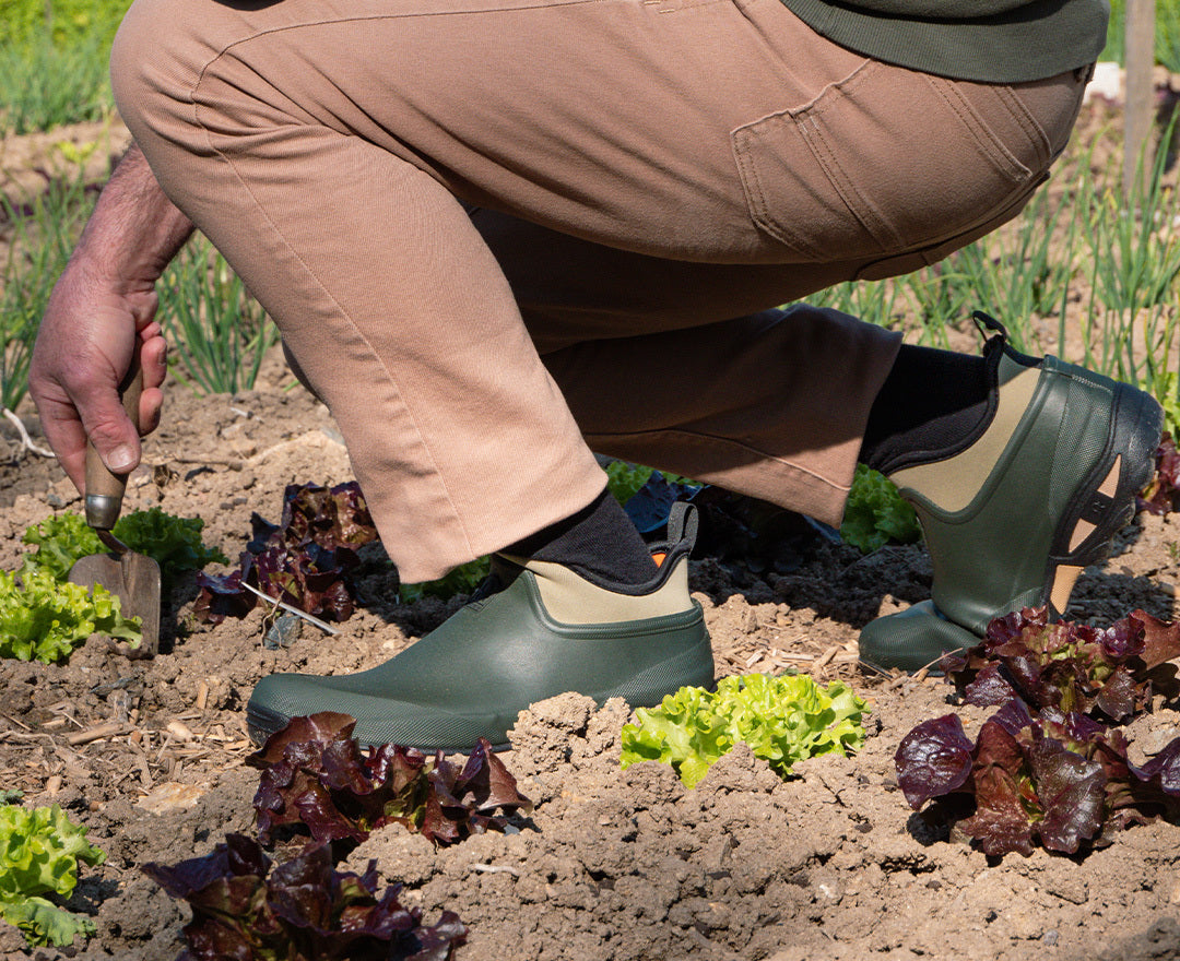 Rouchette Mns Clean Land Ankle Boots Khaki