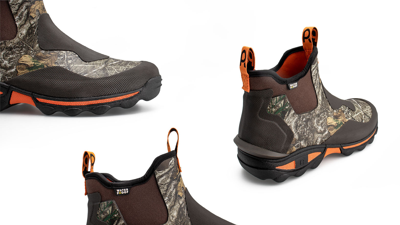 Rouchette Mns Clean Wild Ankle Boots Camo