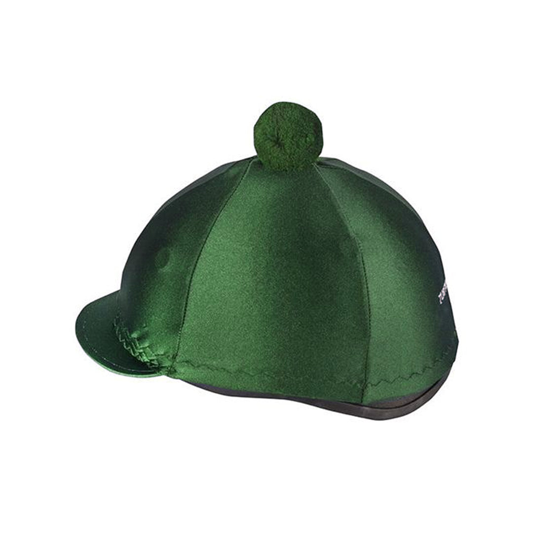 Turfmasters Lycra Hat Silk with PomPom