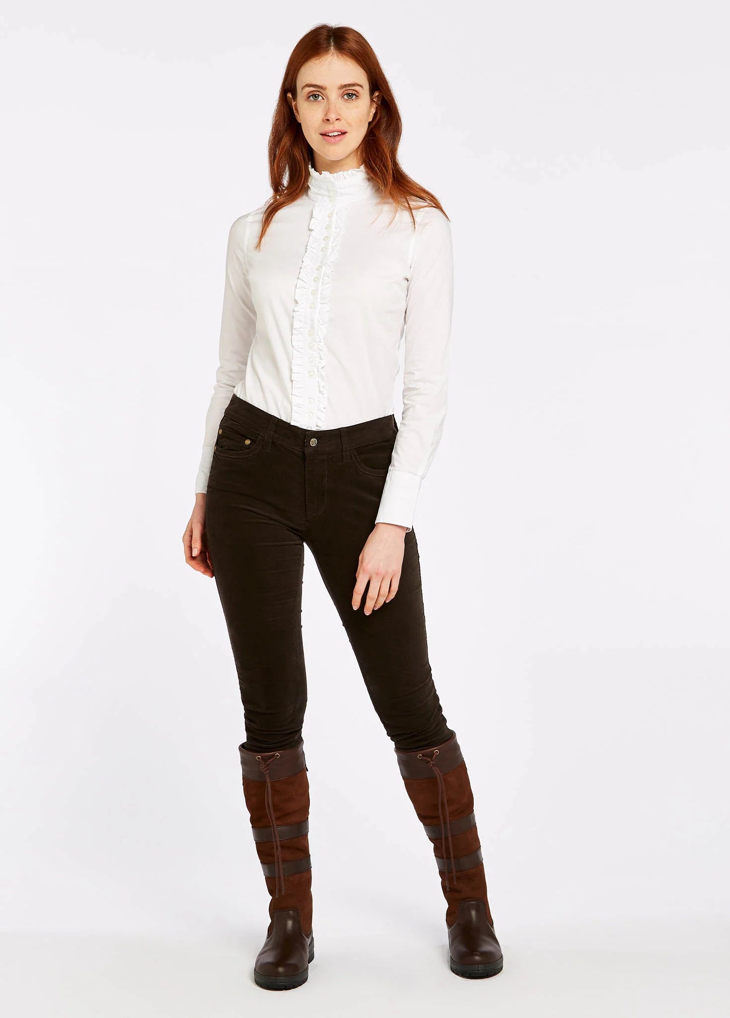 Dubarry Wmn Honeysuckle Jeans Bourbon