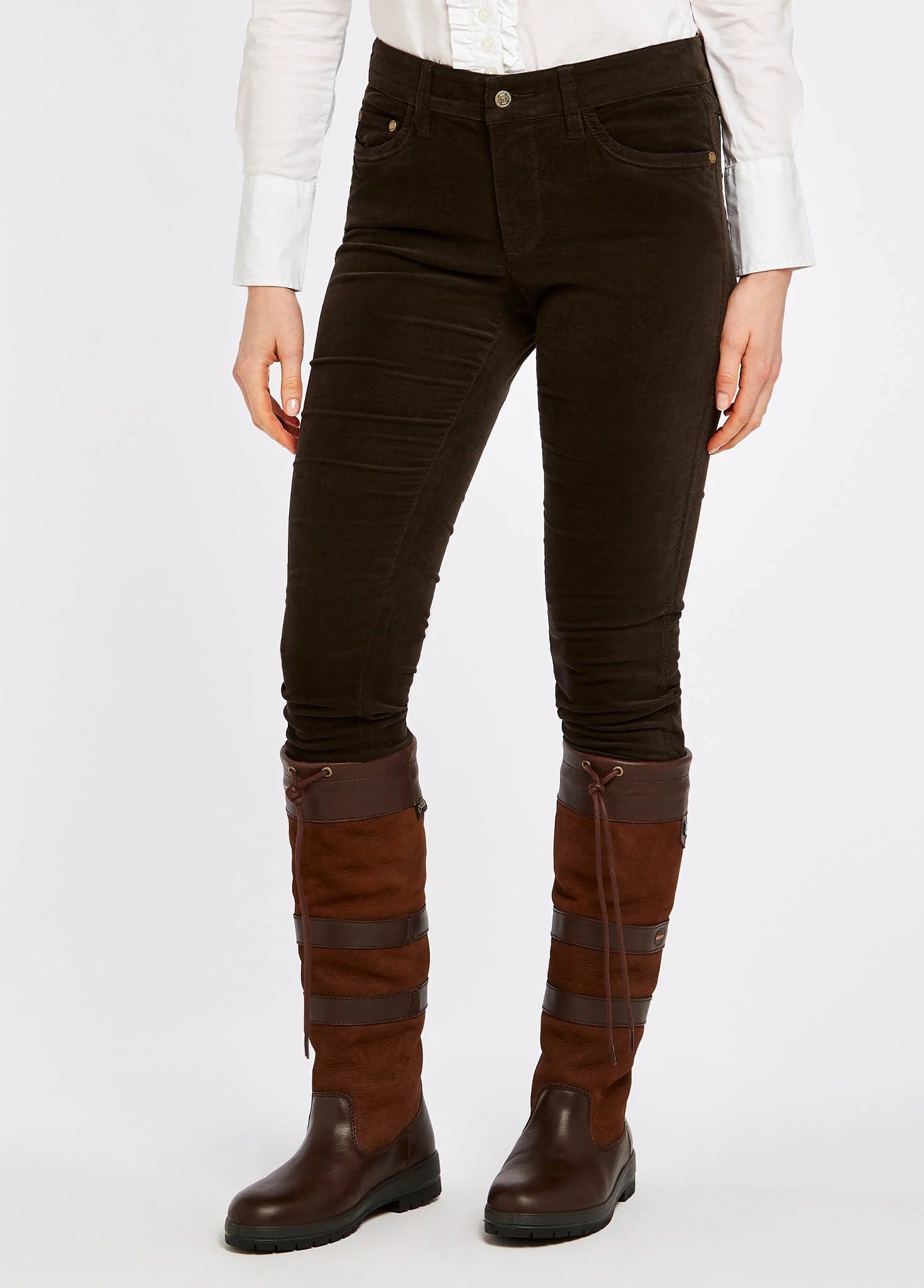 Dubarry Wmn Honeysuckle Jeans Bourbon