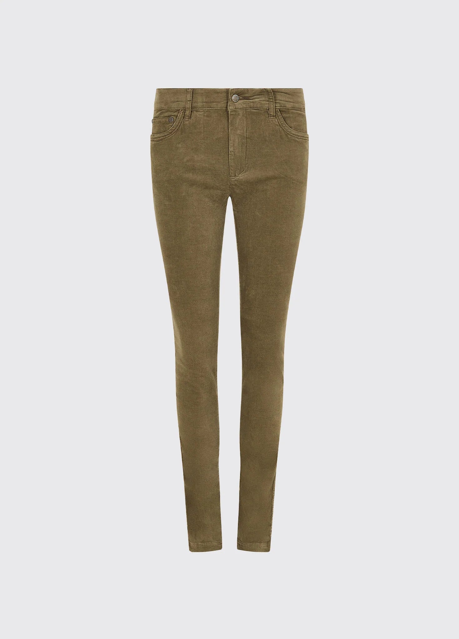 Dubarry Wmn Honeysuckle Jeans Dusky Green