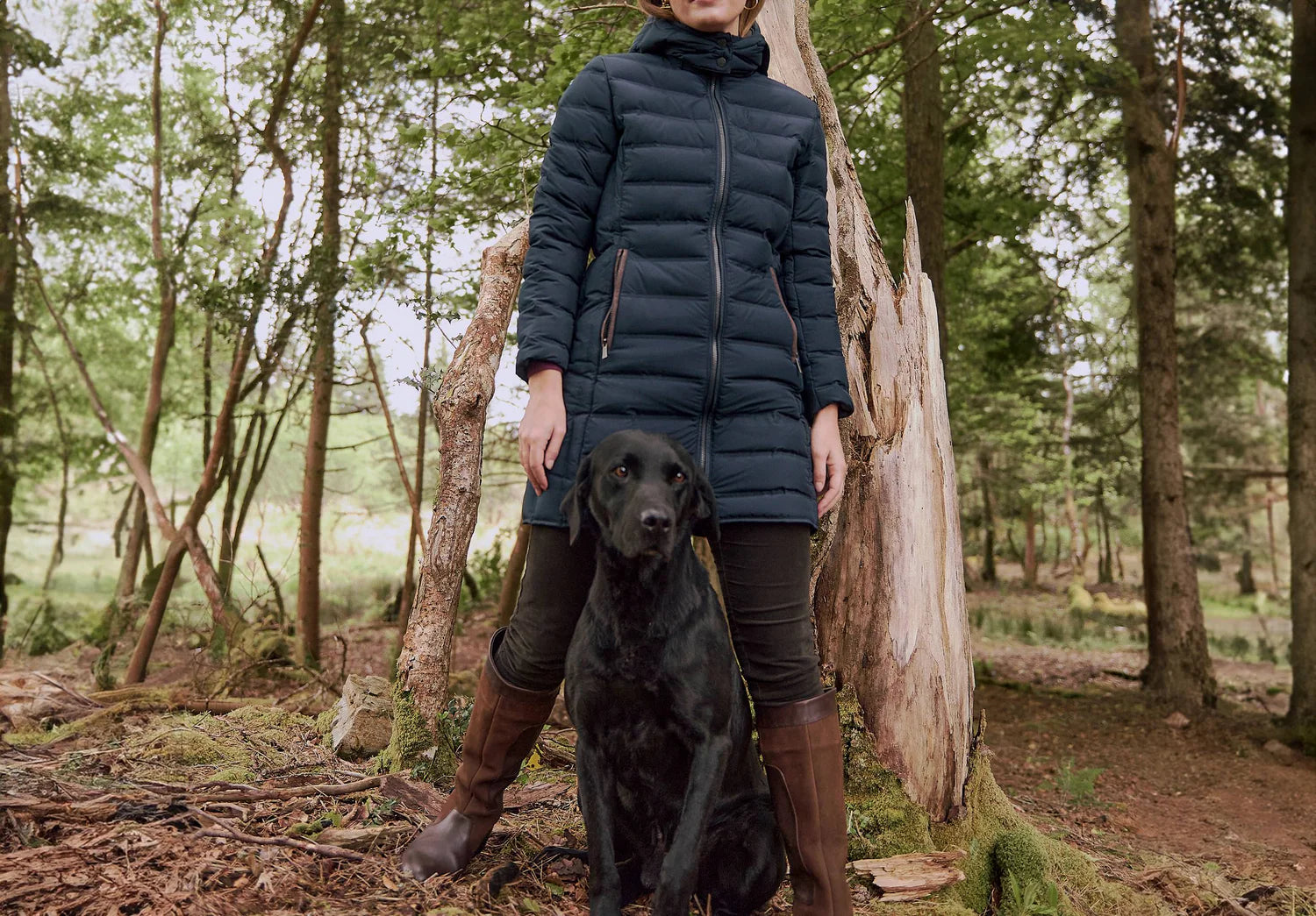Dubarry Wmn Ballybrophy Down Coat Navy