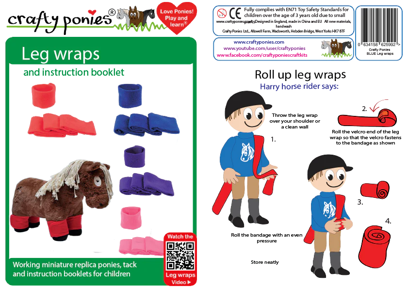 Crafty Ponies Leg Wraps
