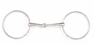 Breeze Up Loose Ring Snaffle Large Ring