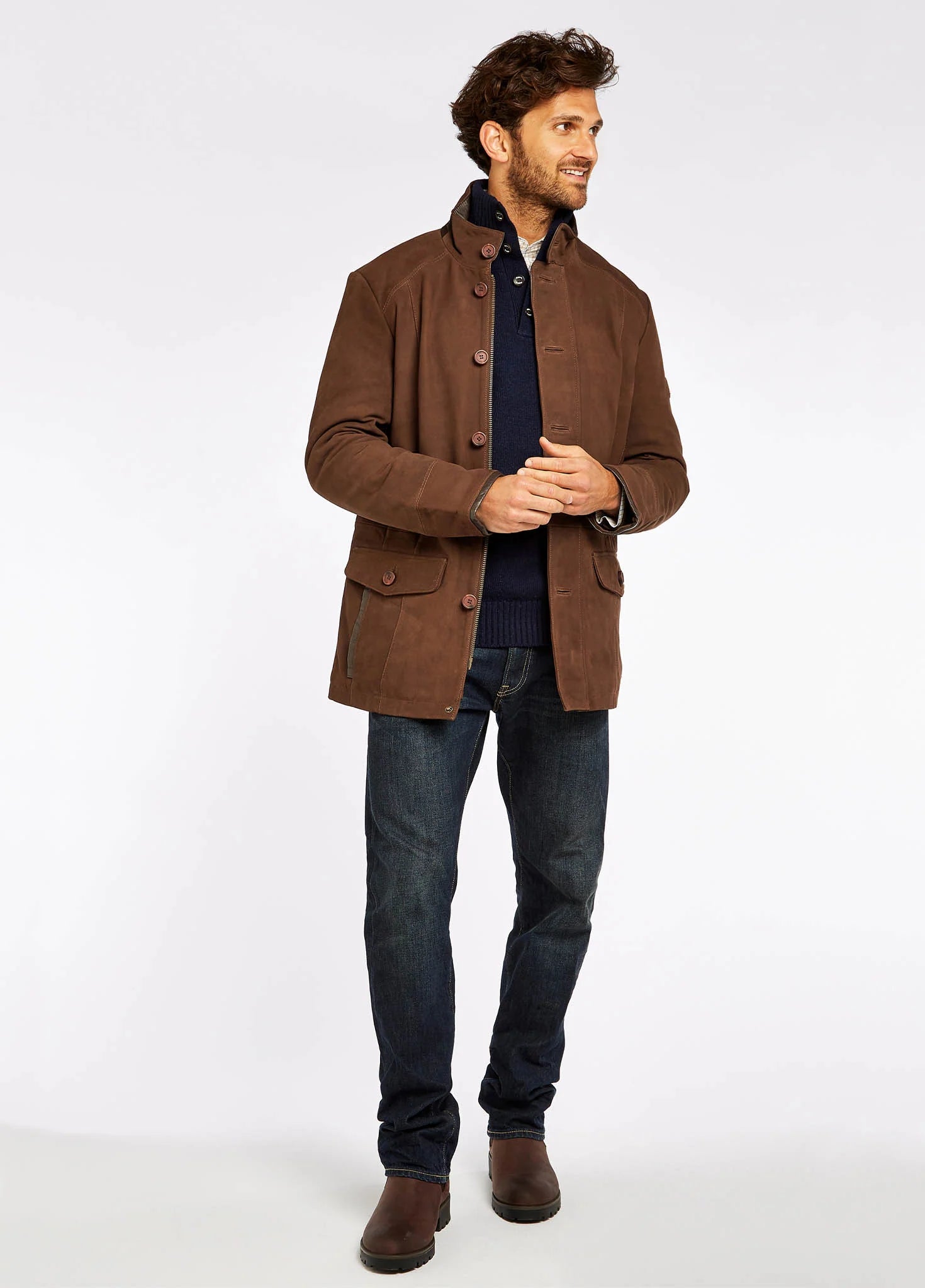 Dubarry Mens Moore Jacket Walnut