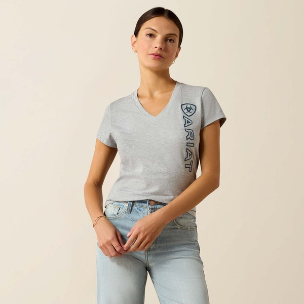 Ariat Womens Vertical Logo SS T-Shirt